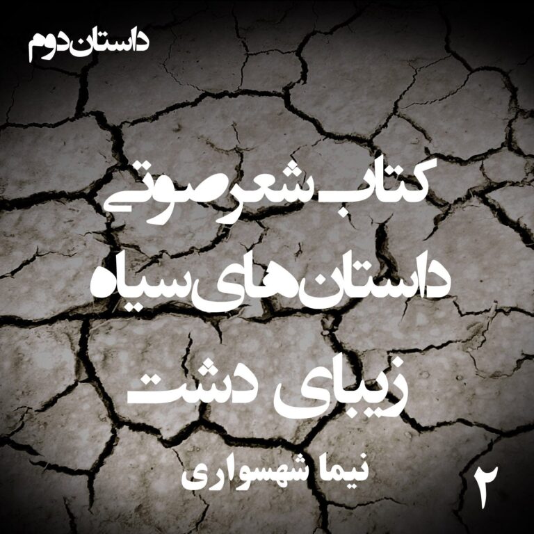 کتاب شعر صوتی داستان‌های سیاه - زیبای دشت - اثر نیما شهسواری