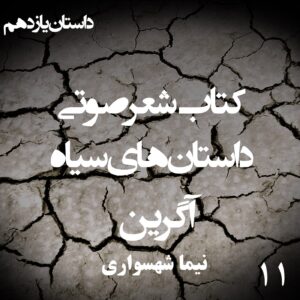 کتاب شعر صوتی داستان‌های سیاه - آگرین - اثر نیما شهسواری