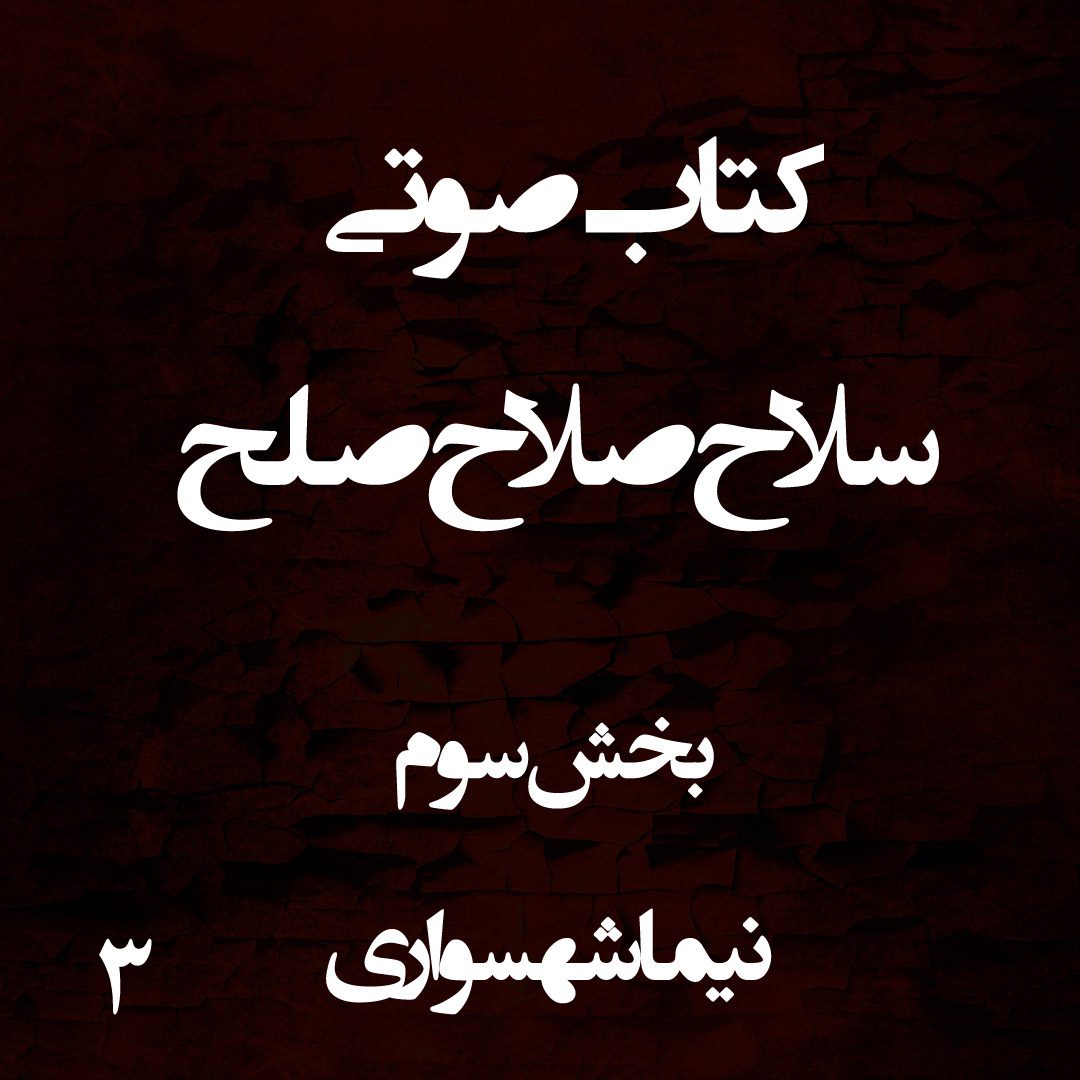 کتاب صوتی سلاح صلاح صلح - بخش سوم - اثر نیما شهسواری