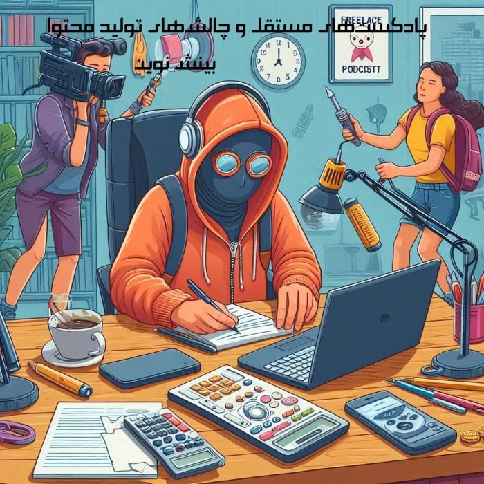 پادکست‌های مستقل و چالش‌های تولید محتوا