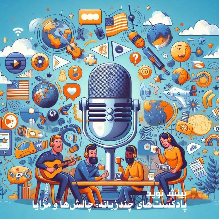 پادکست‌های چندزبانه: چالش‌ها و مزایا