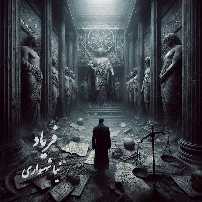 کتاب شعر صوتی طغیان - شعر فریاد - اثر نیما شهسواری